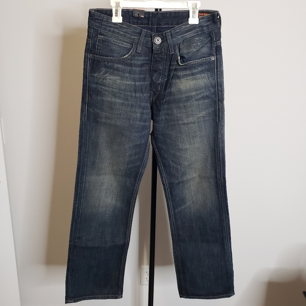 Ben Sherman Men's‎ The Original Brighton Straight Blue Jeans Size W28 L30